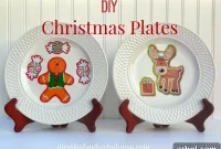 Craft Your Own Christmas Plates