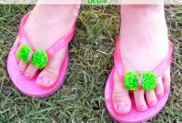 Loom Bow Flip Flop Flair