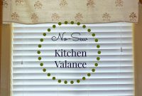 No-Stitch Kitchen Window Style