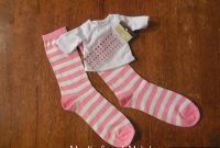 Sweet No Sew Valentines Outfit for Your AG Doll