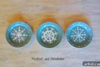 Artisan Snowflake Plate Designs