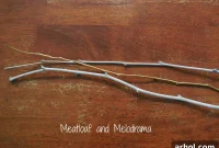 Earthy Twig Snowflake Ornaments