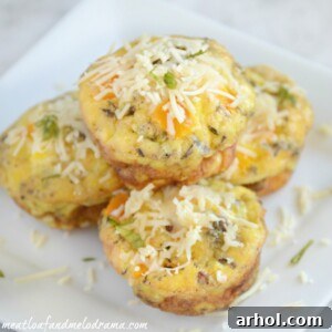 Golden Cheesy Sausage Egg Muffins 4 Sausage and Egg Muffin Cups Recipe