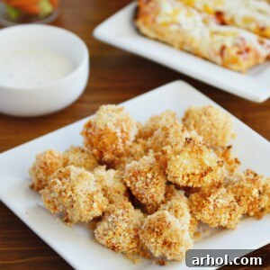 Homemade Buffalo Chicken Poppers