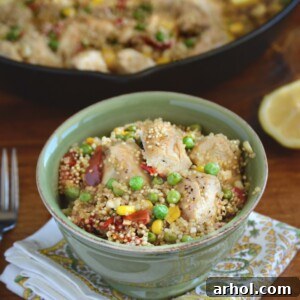 Sheet Pan Chicken Quinoa Dinner 2 one-pot-chicken-and-veggies