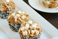 Harvest Spice Muffins with Sweet Cinnamon Drizzle