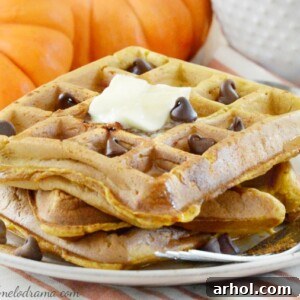 easy-pumpkin-spice-waffles