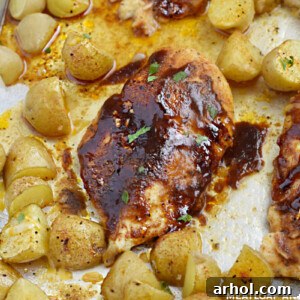 sheet-pan-honey-bbq-chicken-dinner