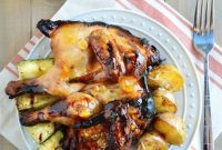 Citrus-Lacquered Grilled Game Hens
