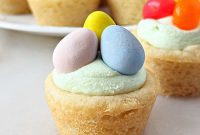 Adorable Easter Cookie Basket Nests