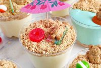 Seaside Pudding Cup Delights