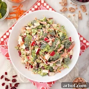 broccoli cranberry salad recipe.