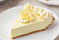 No-Bake Creamy Lemon Jello Pie